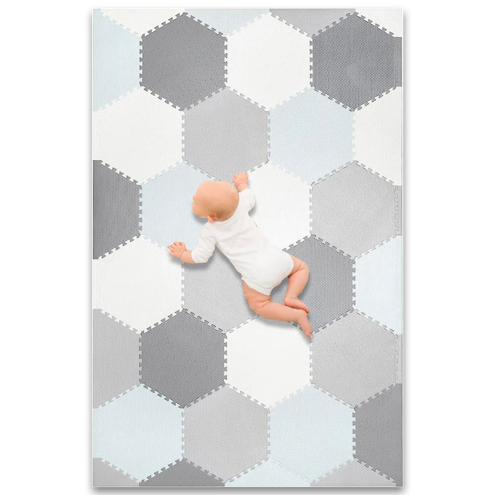 Baby Play Mat Extra Thick, Large, Crawling Mat Non Slip Cushioned